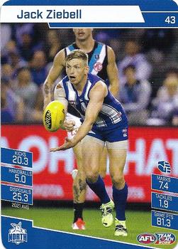 2022 AFL TeamCoach #43 Jack Ziebell Front